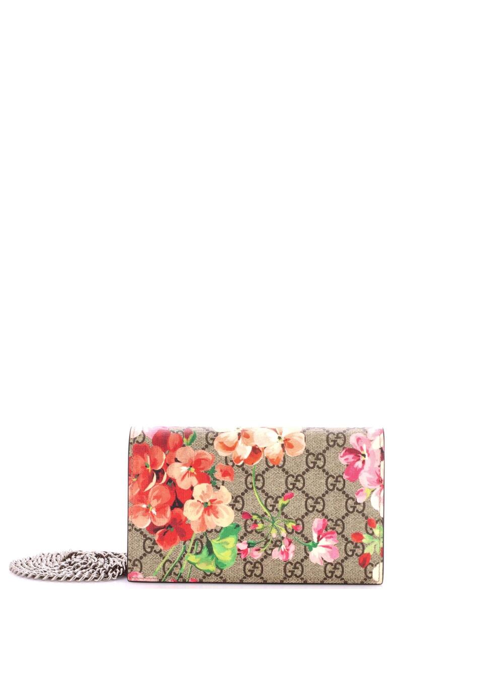 Gucci Chain Wallet Blooms Print Gg #334572G90B